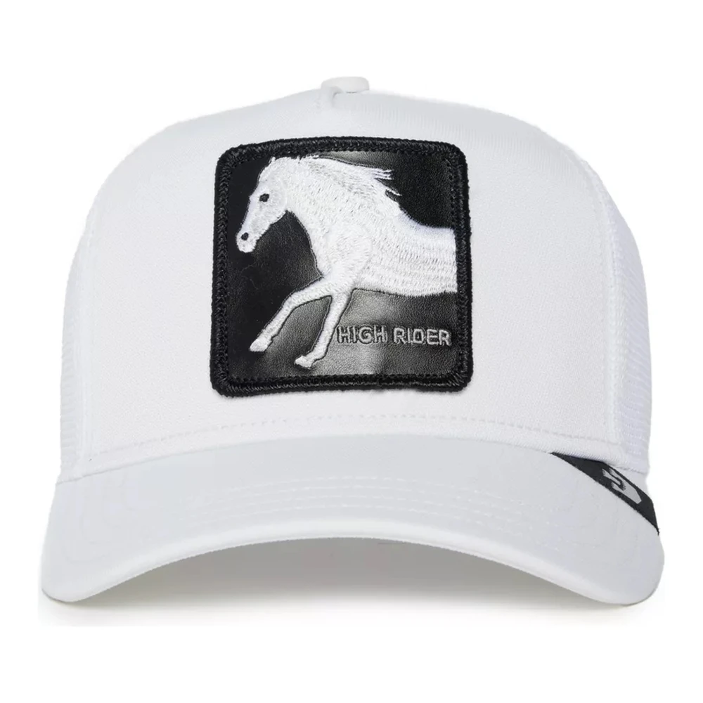 Goorin Bros Witte Platinum High Trucker Cap White Heren