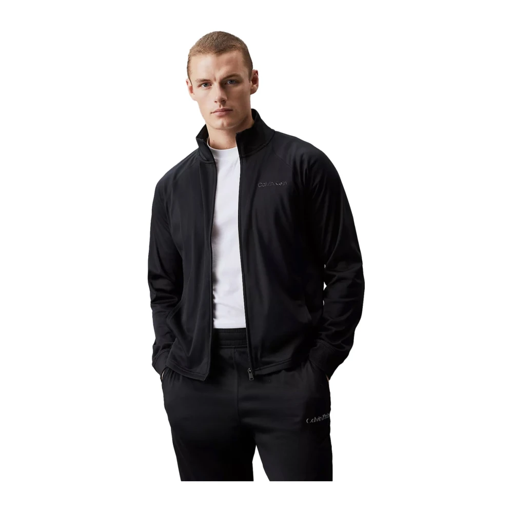 Calvin Klein Zwarte ritsjas Black Heren