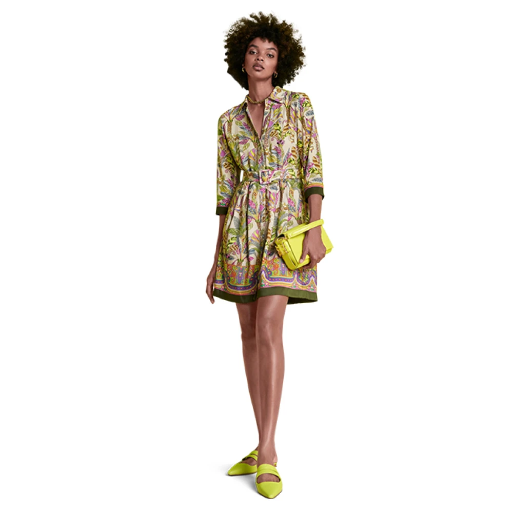 RIANI Korte Jurk Beige Dames