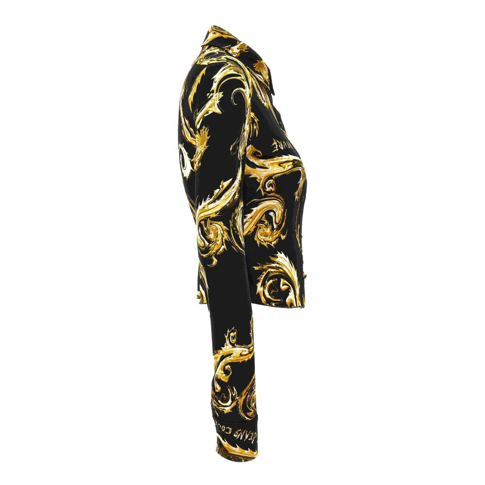 Versace Jeans Couture Overhemden Black Dames