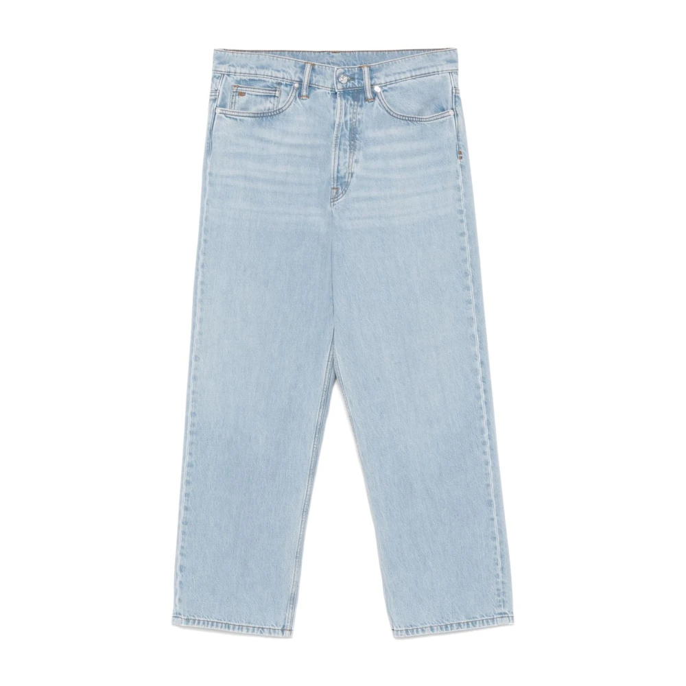 Nine In The Morning Heldere Blauwe Icaro Jeans Stijlvol Eco Blue Heren