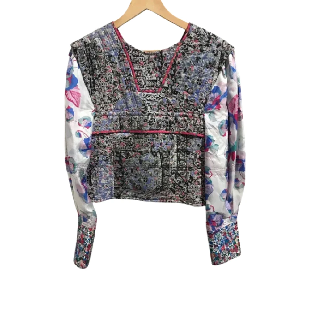 Isabel Marant Pre-owned Silk tops Multicolor Dames