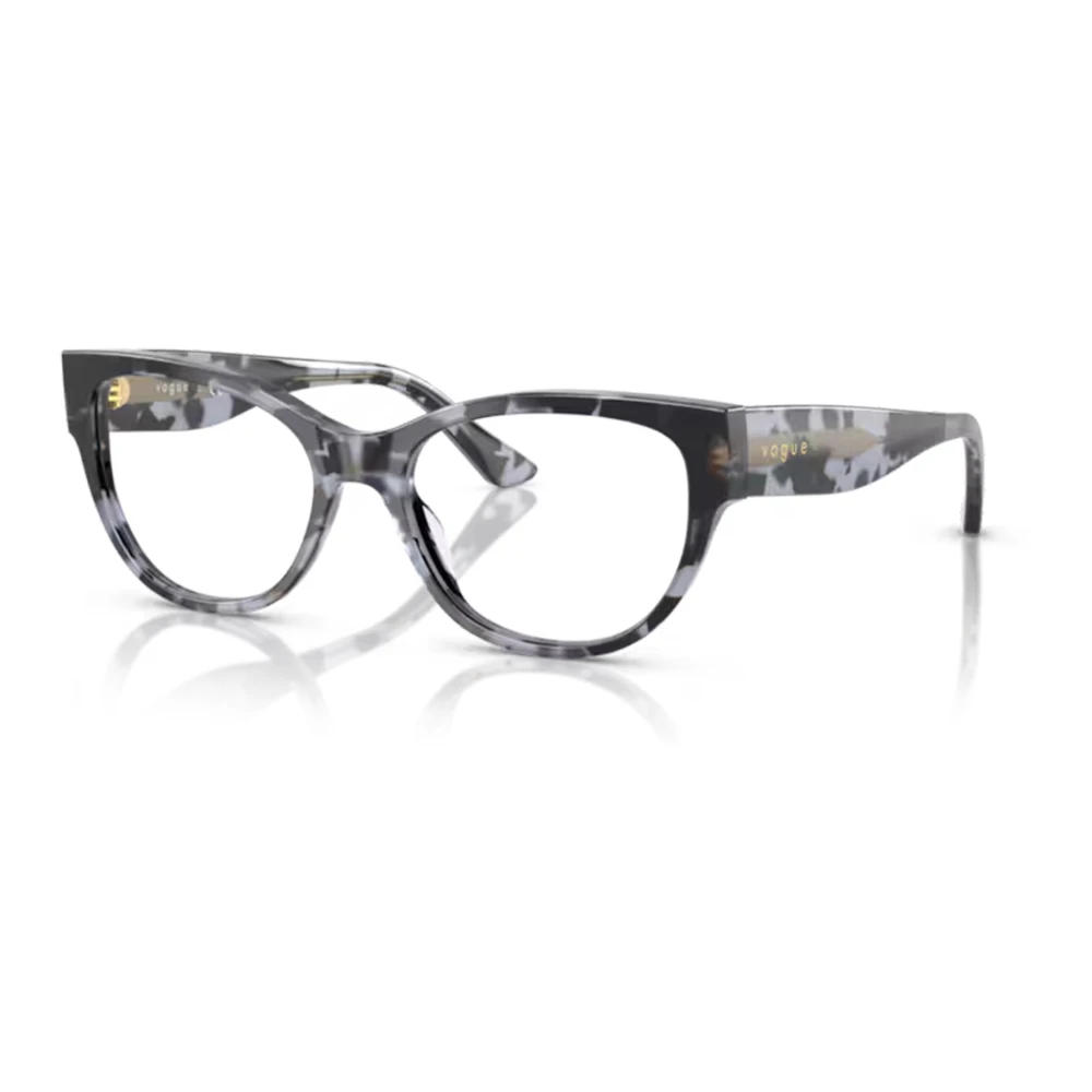 Vogue Blauw Havana Brilmontuur Multicolor Dames