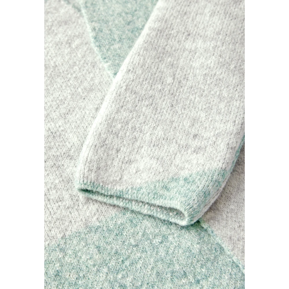 cecil Grafisch Patroon Lang Vest Green Dames