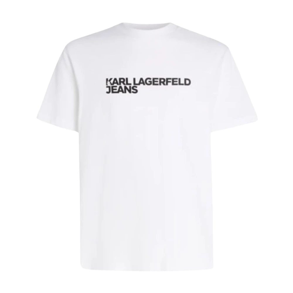 Karl Lagerfeld Mannen Reguliere Korte Mouw Tee White Heren