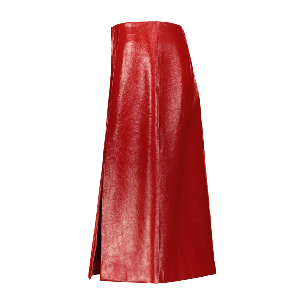 Balenciaga Midi Skirts Red Dames