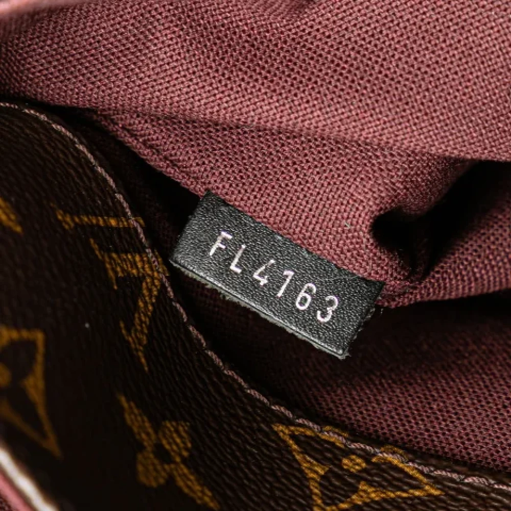 Louis Vuitton Vintage Pre-owned Canvas shoulder-bags Brown Dames