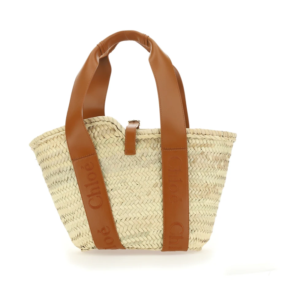 Chloé Sense Tote Tas Elegant en Stijlvol Beige Dames