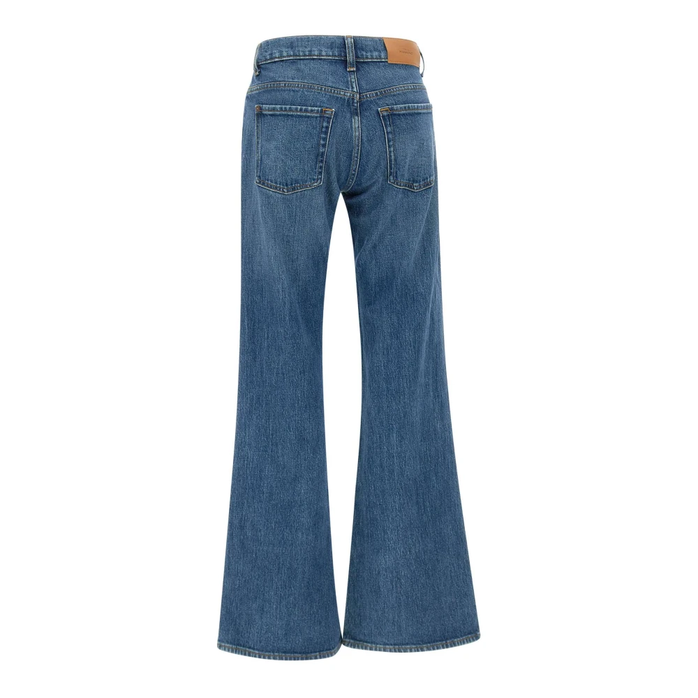 7 For All Mankind Flare Jasper Jeans Blue Dames