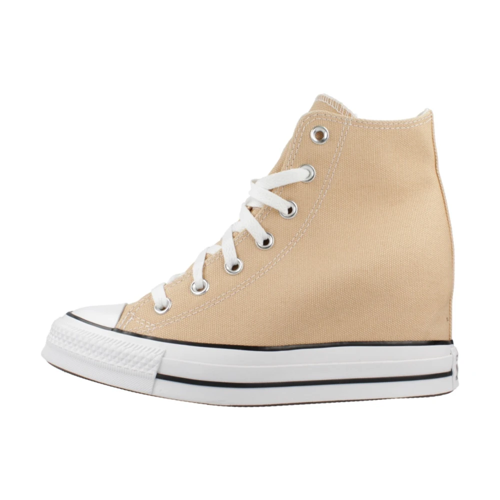 Converse Wedge Sneakers Dames Schoenen Beige