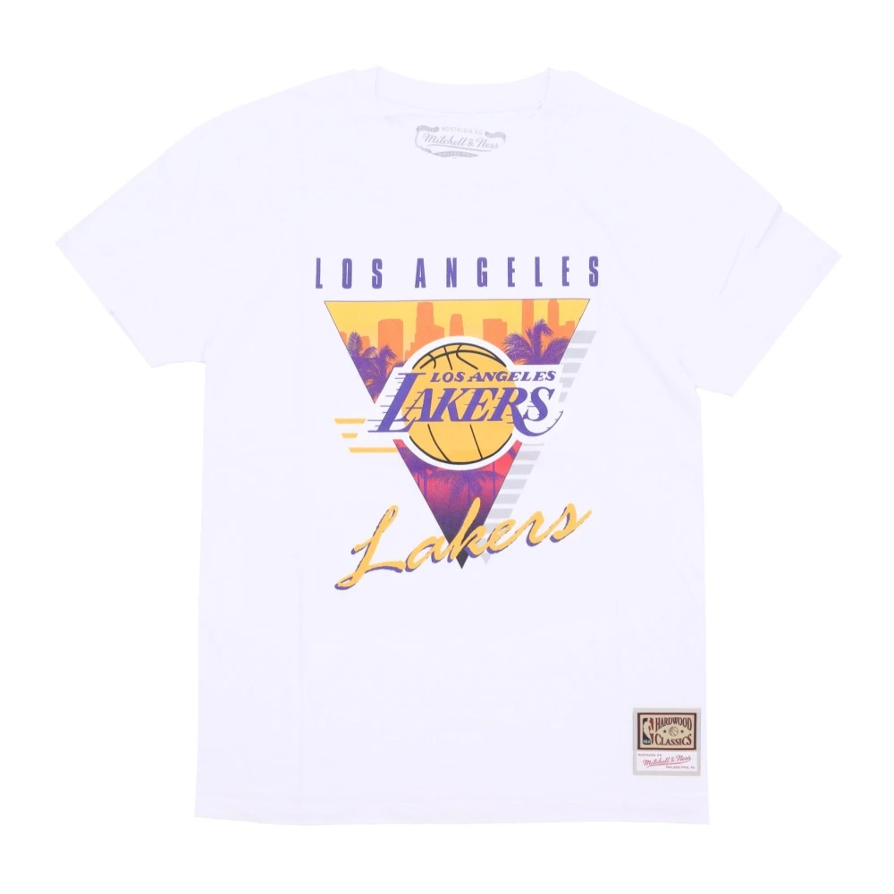 Mitchell & Ness NBA Final Seconds Tee White Heren