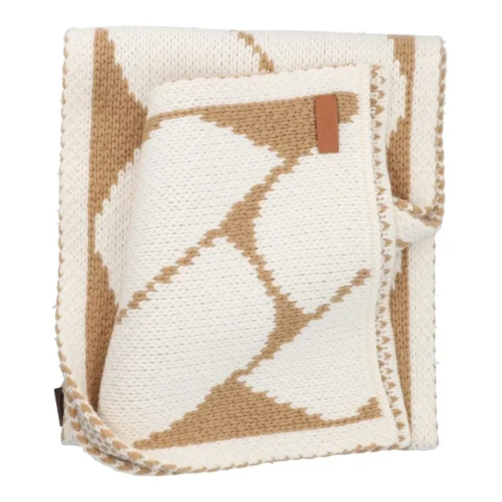 Hermès Vintage Pre-owned Cashmere scarves Beige Dames
