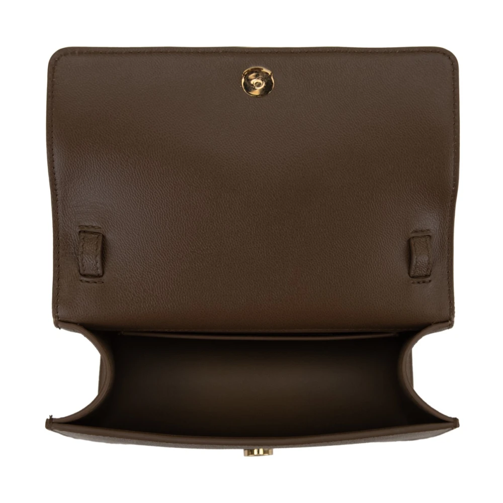 Burberry Leren Schoudertas Magnetische Knoop Multicolor Dames