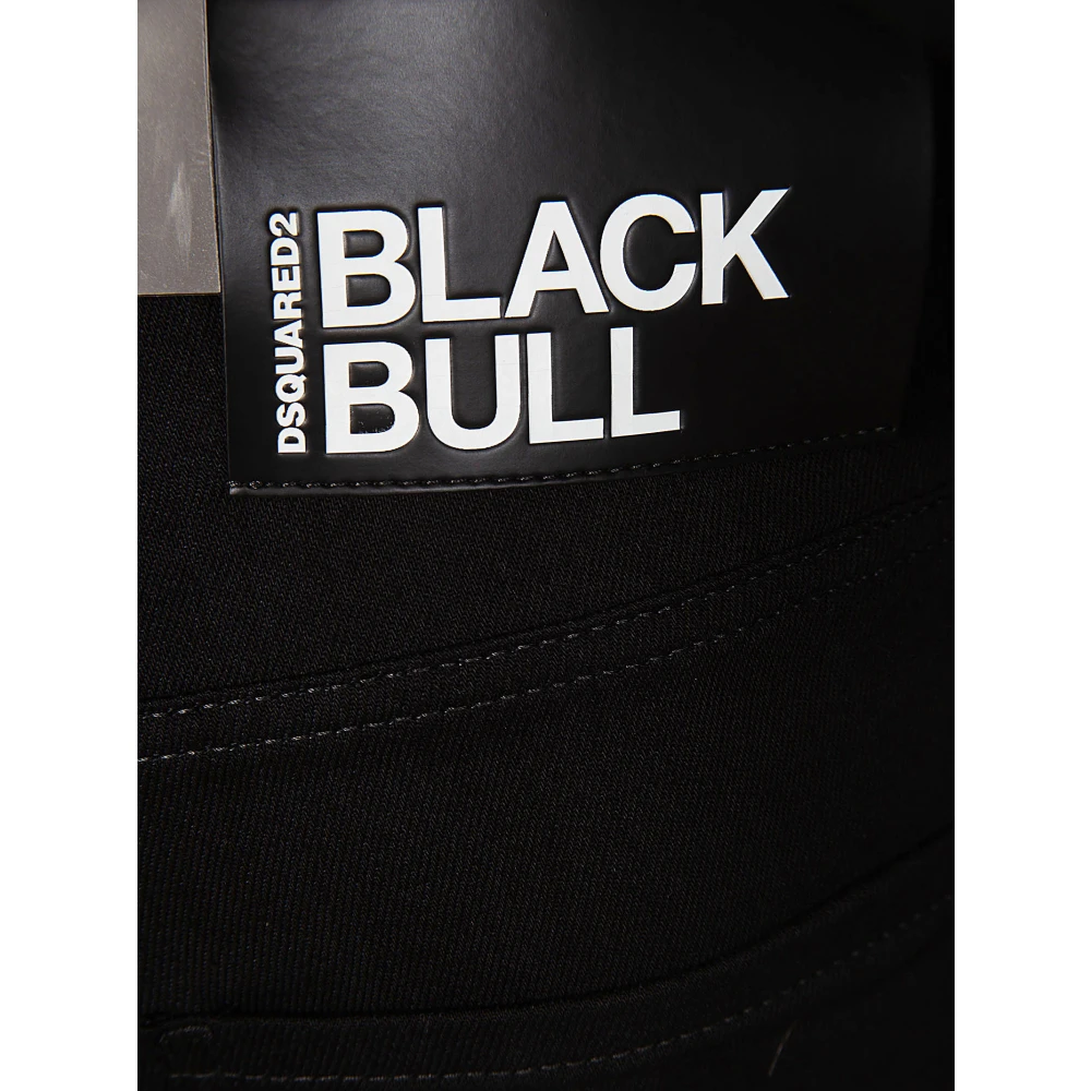 Dsquared2 5-Pocket Broek Black Heren