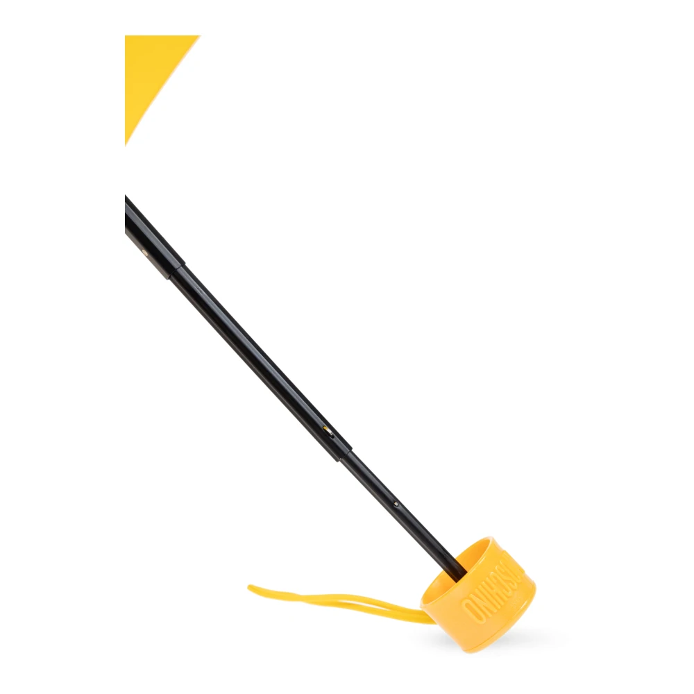 Moschino Paraplu met logo Yellow Unisex