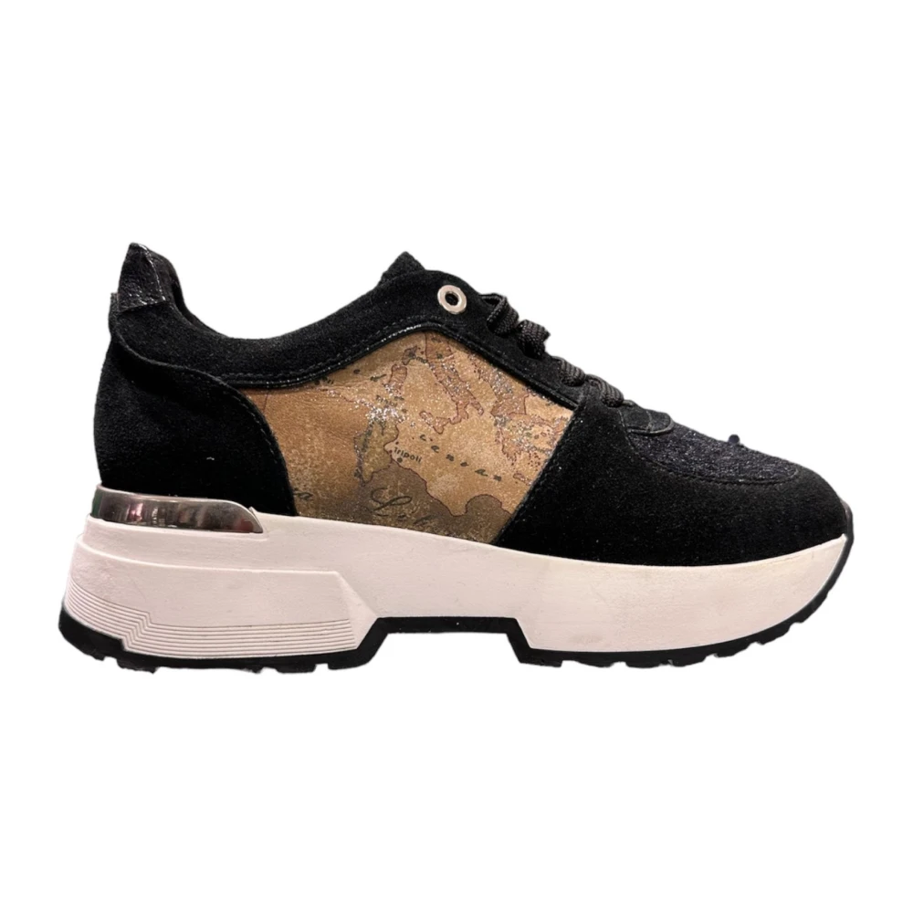 Alviero Martini 1a Classe Zwarte lage sneakers Dames Schoenen