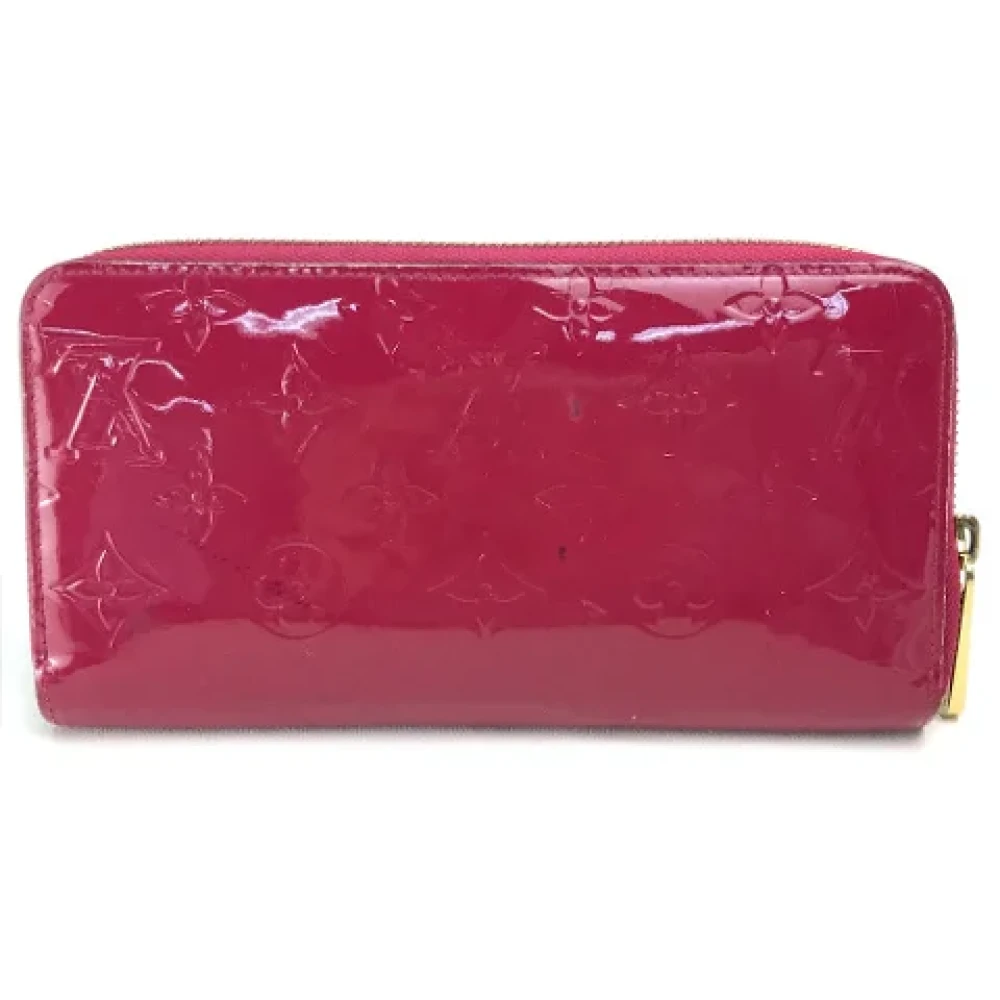 Louis Vuitton Vintage Pre-owned Leather wallets Pink Dames