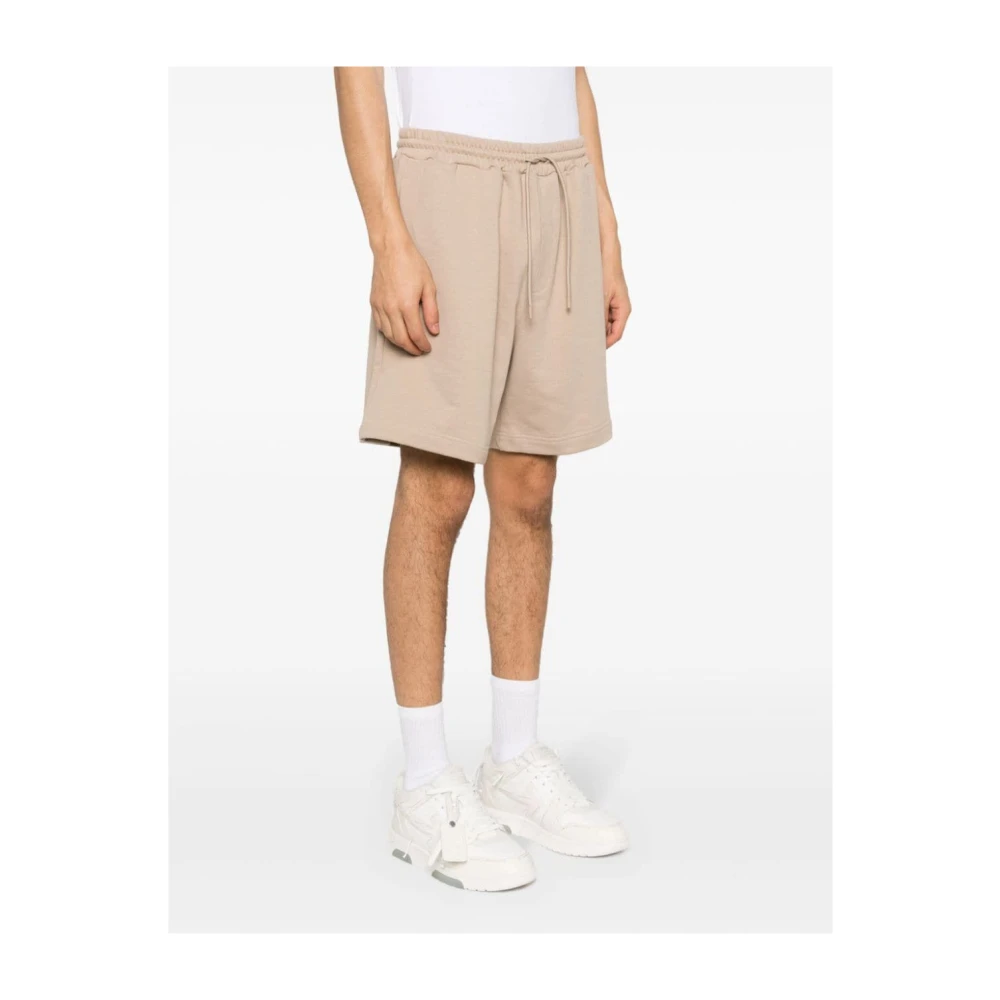 Msgm Neutrale shorts voor een stijlvolle look Beige Heren