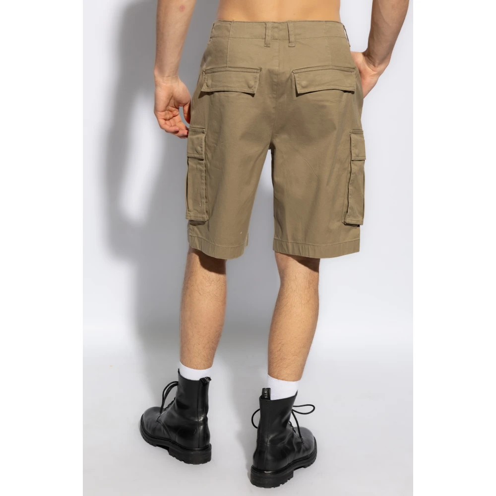 AllSaints Shorts met Slane-zakken Green Heren
