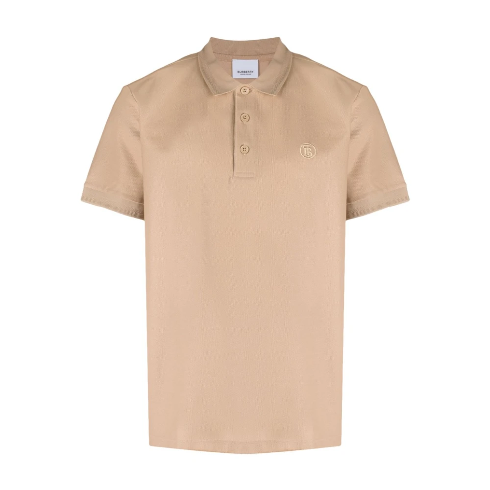 Burberry Stijlvolle T-shirts en Polos Brown Heren
