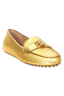 Barnsbury Metallic Läder Loafers