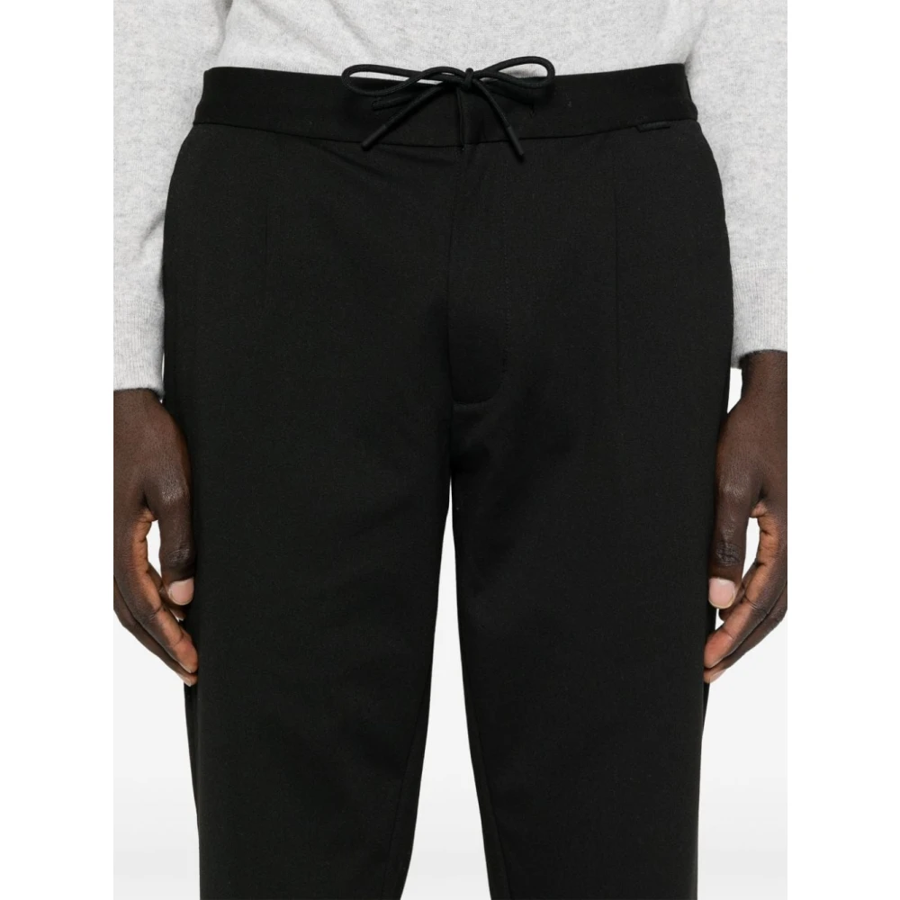 Calvin Klein Zwarte Broek voor Mannen Aw24 Black Heren