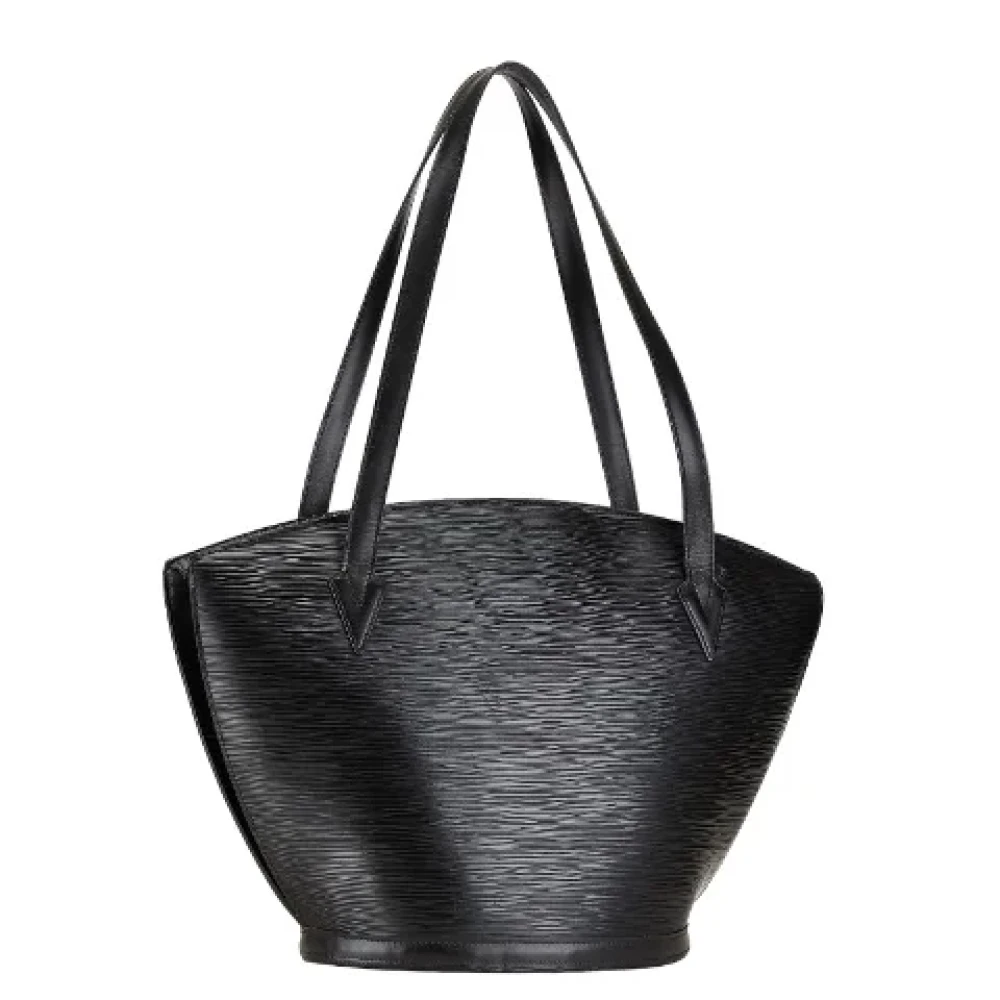 Louis Vuitton Vintage Pre-owned Leather louis-vuitton-bags Black Dames