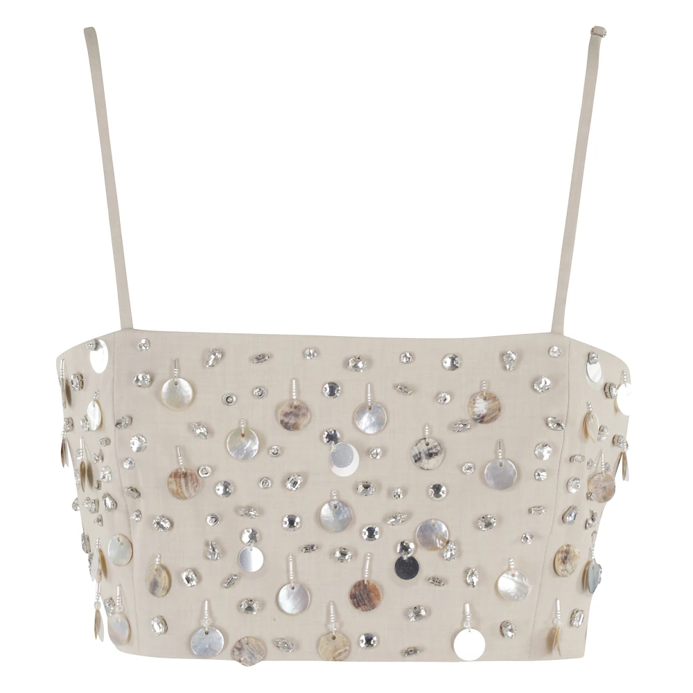 Tops > Sleeveless Tops - - Isabelle Blanche - Modalova