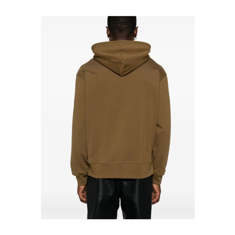 Diesel Stijlvolle Gebreide Hoodies Brown Heren