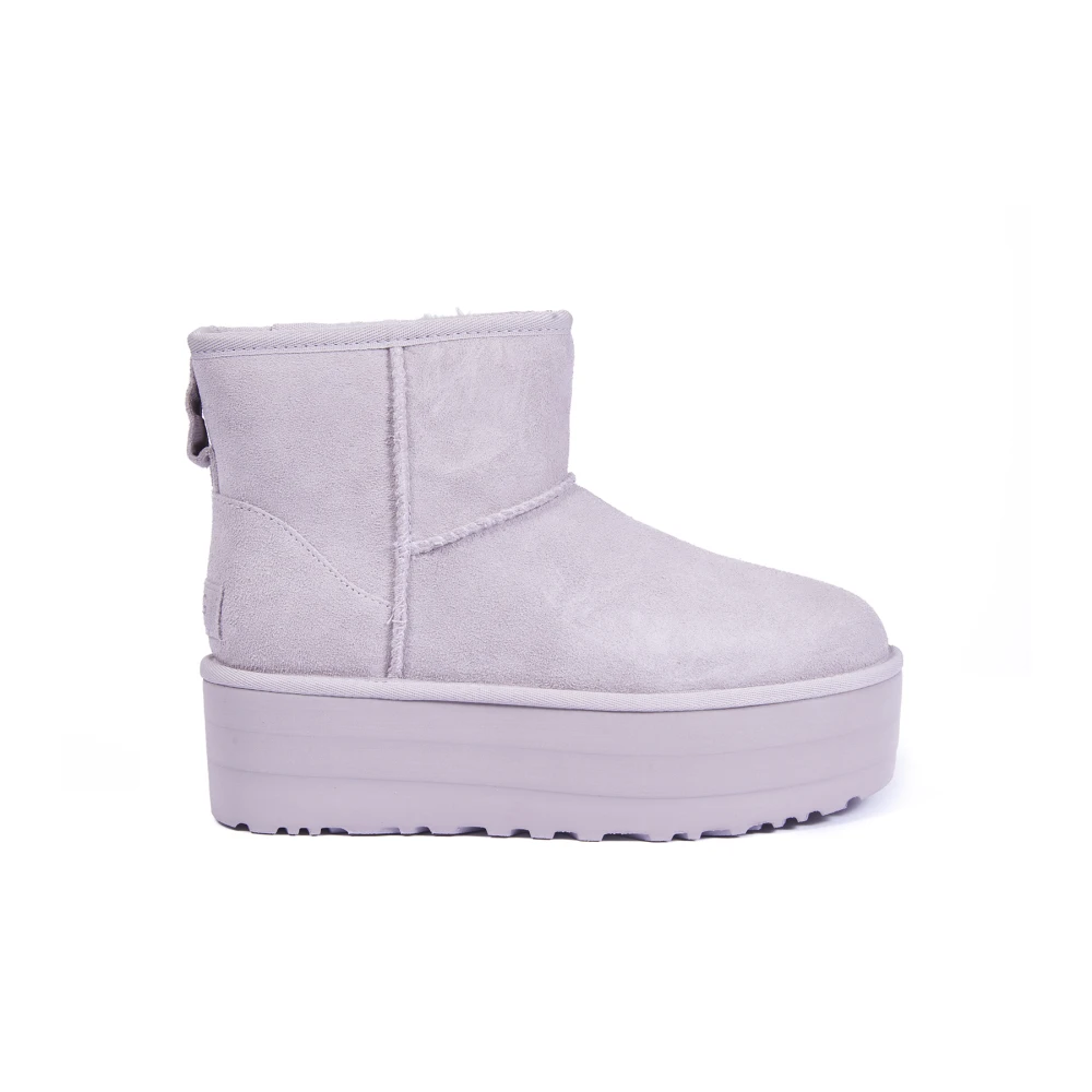 UGG Klassiska Mini Platform Stövlar för Kvinnor Purple, Dam