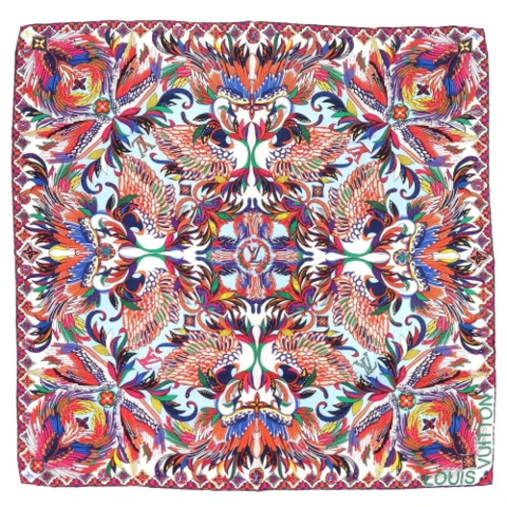 Louis Vuitton Vintage Pre-owned Fabric scarves Multicolor Dames