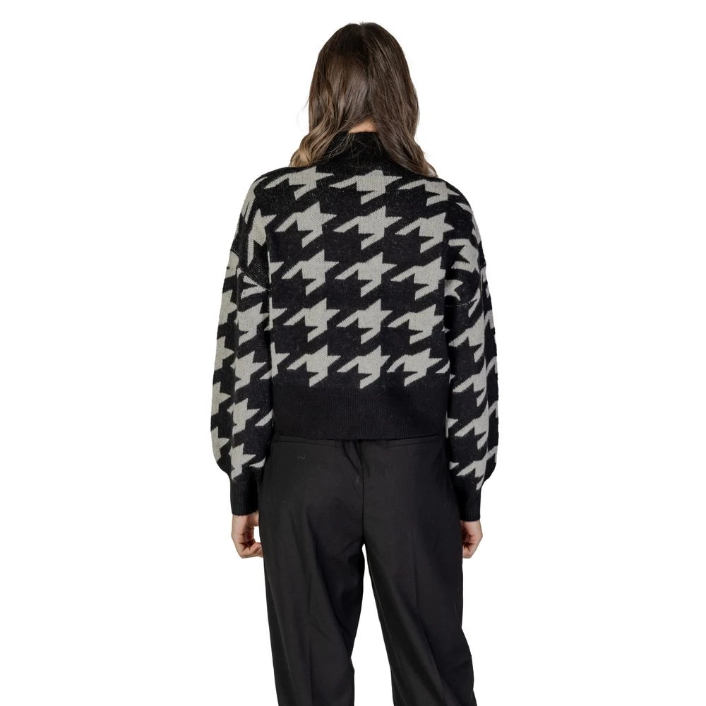 Vero Moda Zwarte Acryl Gebreide Kleding Herfst Winter Collectie Black Dames