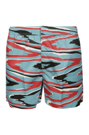 Pantaloncini da nuoto in poliestere stampati