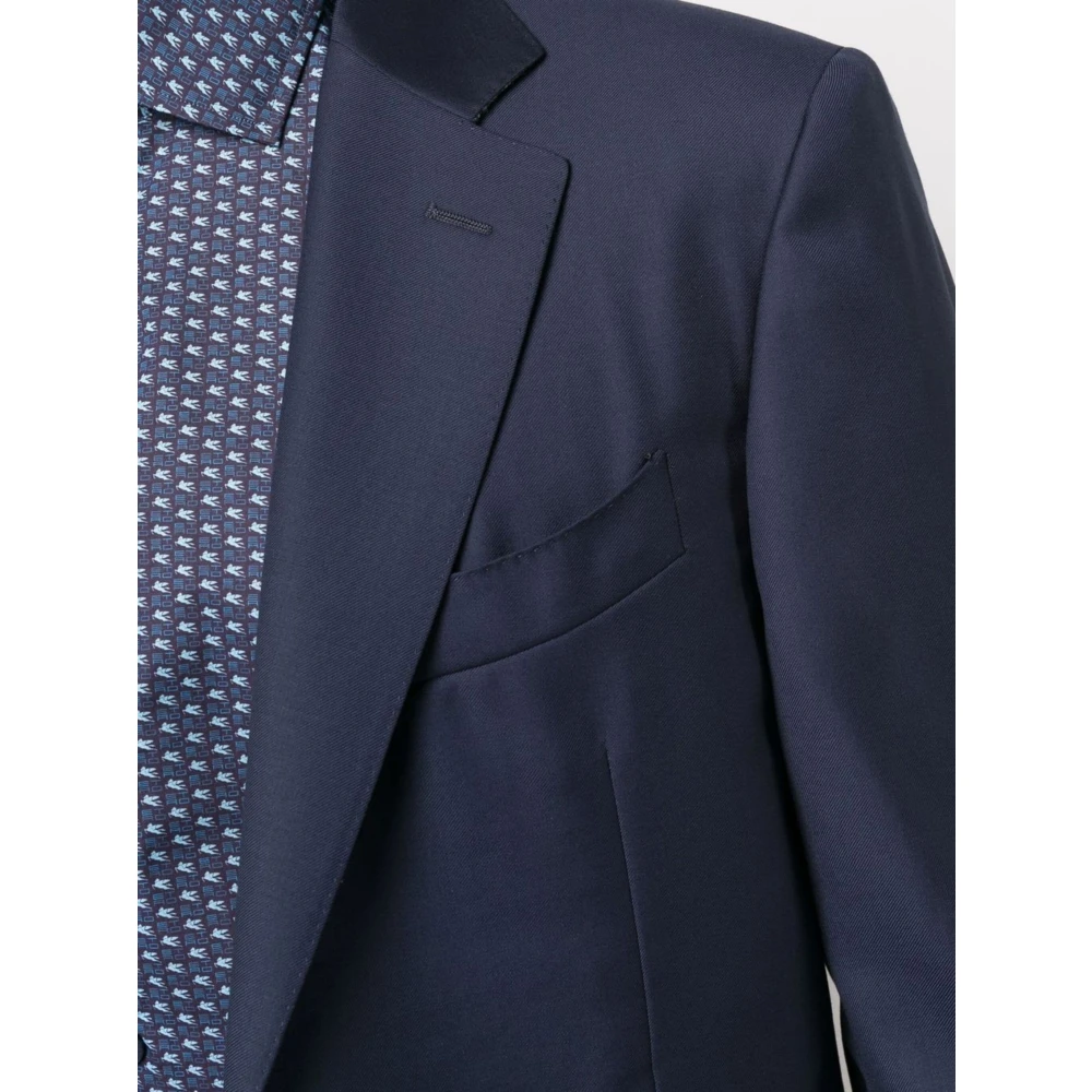 Canali Super 130's Wollen Pak Blue Heren