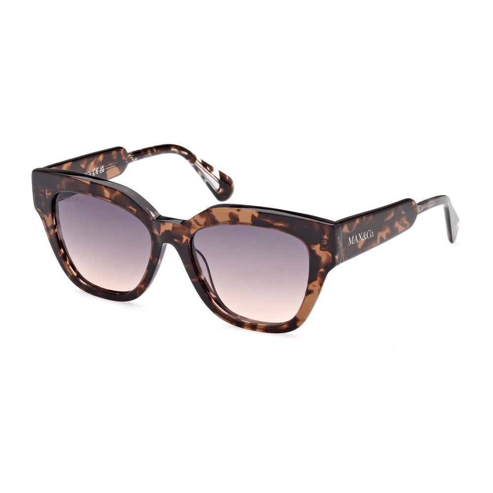 Max & Co Multicolor Sunglasses, Female, 52 Mm, Stylish Sunglasses Mo0059 56B