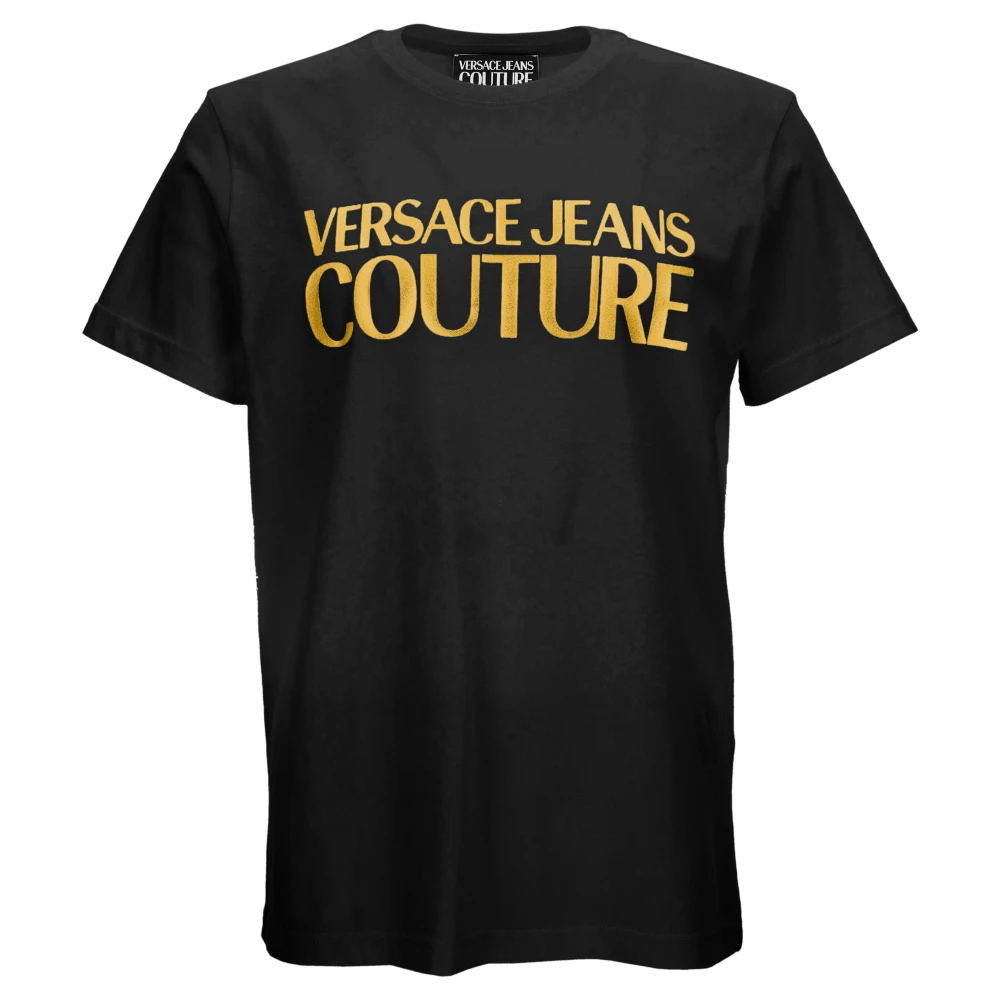 Versace Jeans Couture Uomo Nero - Logo T-Shirt - Tops - 2XL