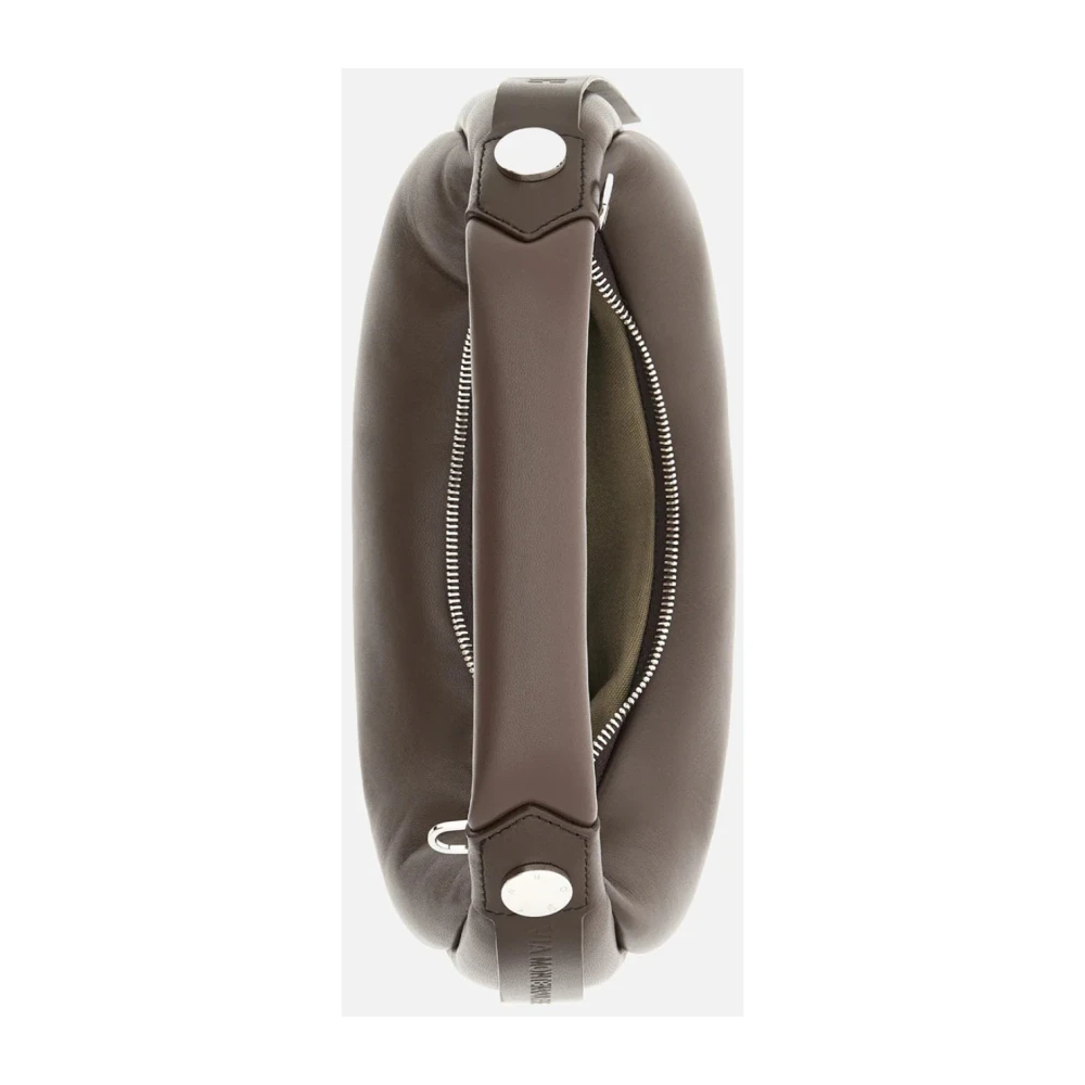 Hogan Bruine leren hobo tas Brown Dames