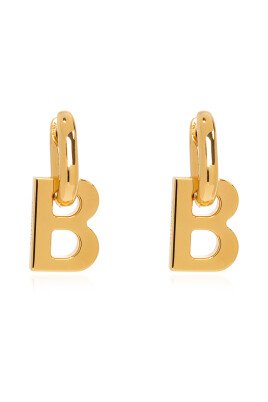brass-logo-earrings