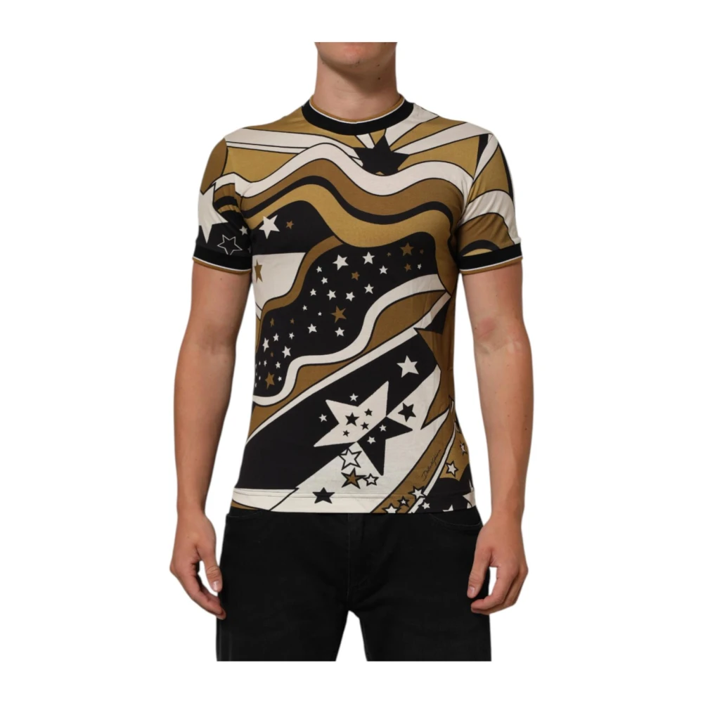 Dolce & Gabbana Men's Millennials Star Crewneck T-Shirt