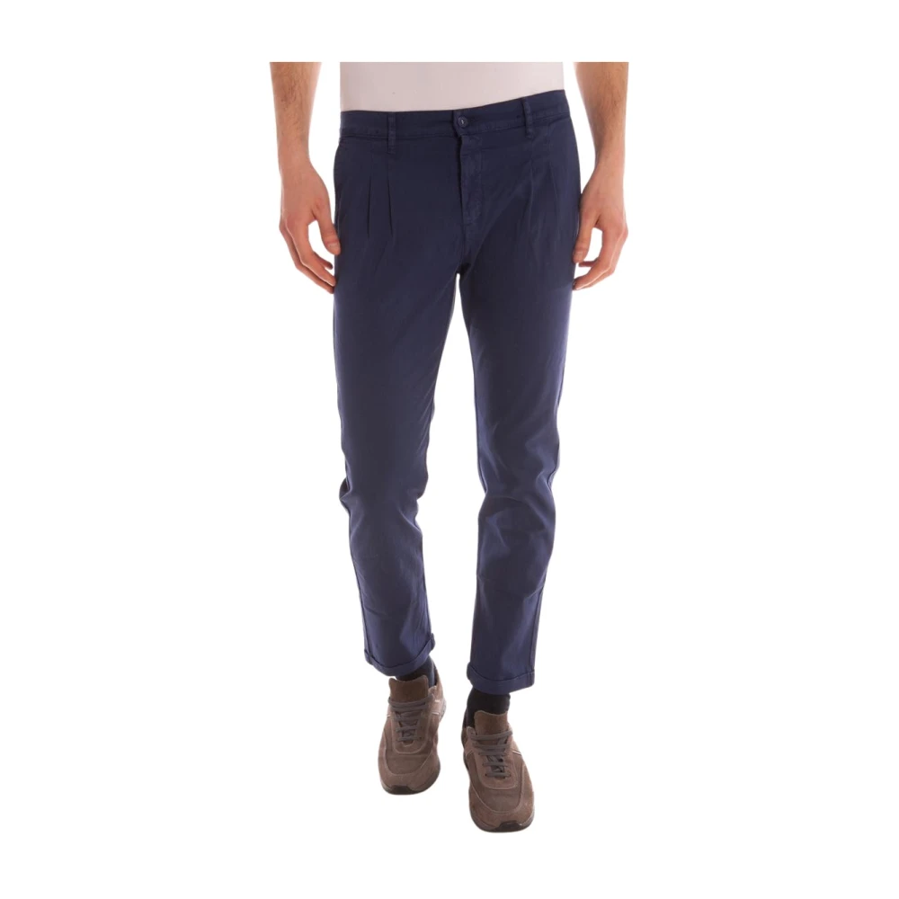 Daniele Alessandrini Men's Blue Chinos, W33, Jeans Trouser