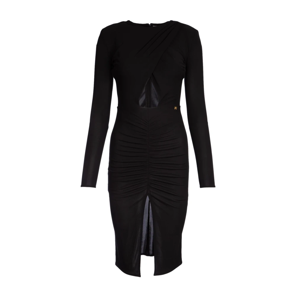 Elisabetta Franchi Avondjurk Black Dames