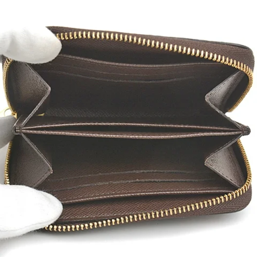 Louis Vuitton Vintage Pre-owned Canvas wallets Brown Heren
