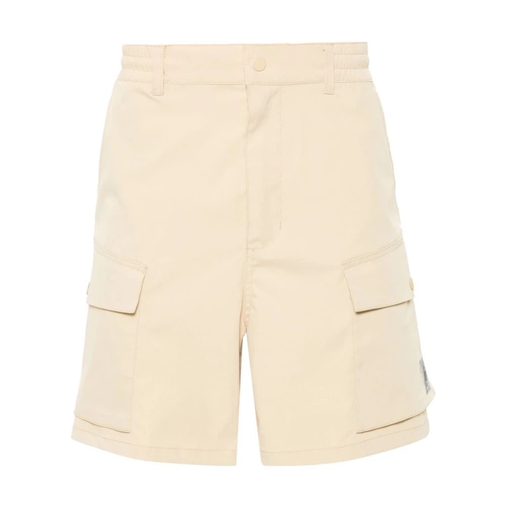 Carhartt WIP Shorts van polyester twill met relaxte pasvorm Beige Heren