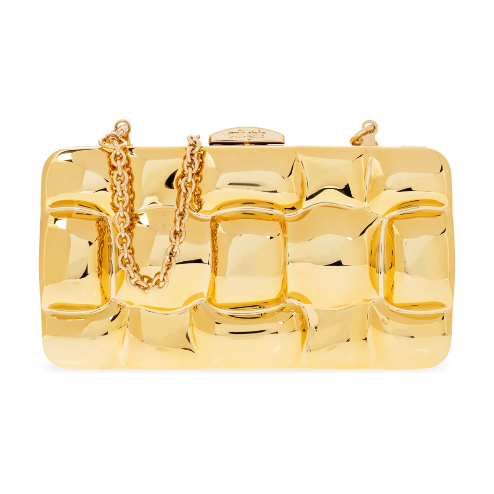 Cult Gaia Clutch Darcy Yellow Dames