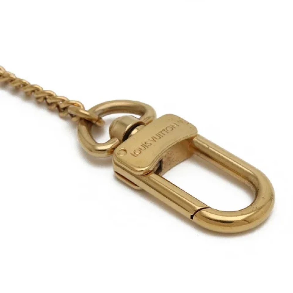 Louis Vuitton Vintage Pre-owned Metal key-holders Yellow Dames