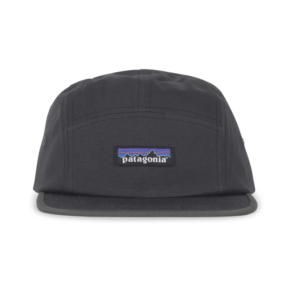 Patagonia P-6 Label Maclure Hat Black Heren