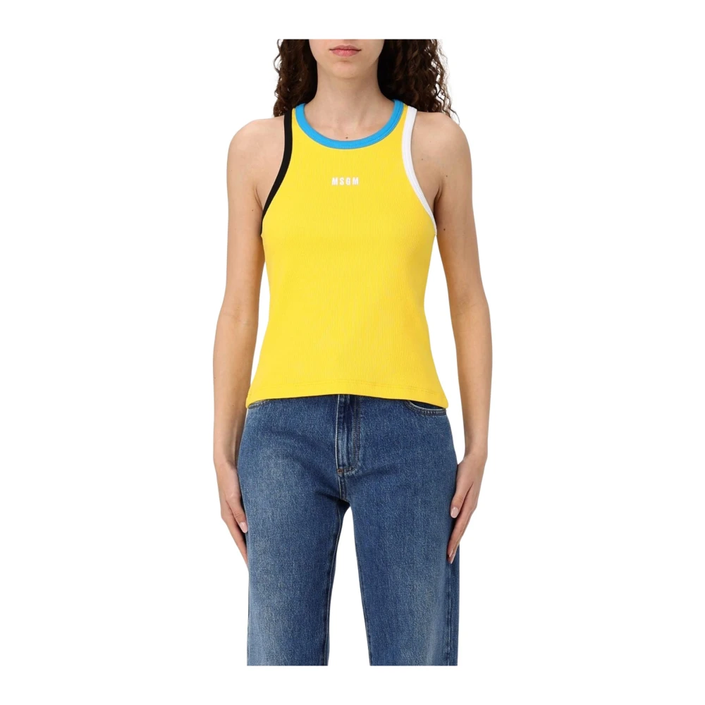 Tops > Sleeveless Tops - - Msgm - Modalova