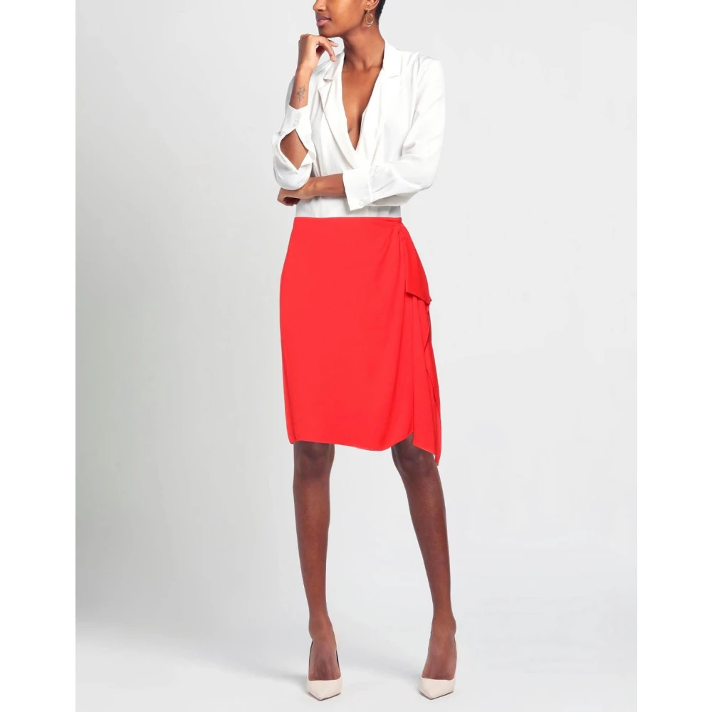 Dondup Kleding Rokken Red Dames