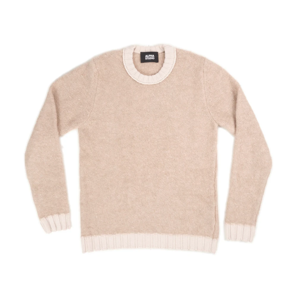 Knitwear > Round-neck Knitwear - - Alpha Studio - Modalova