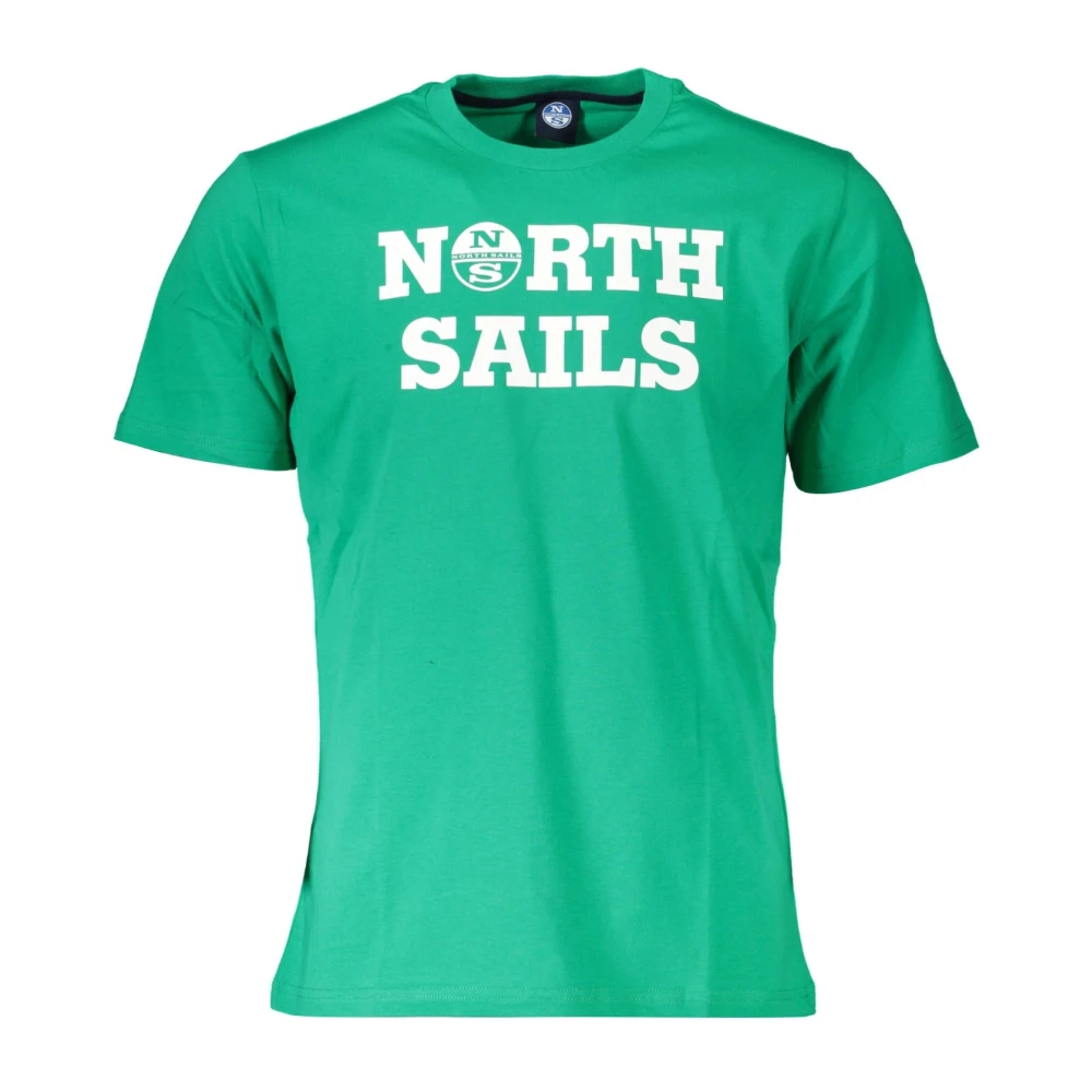 North Sails Grön T-Shirt Short Sleeve Man